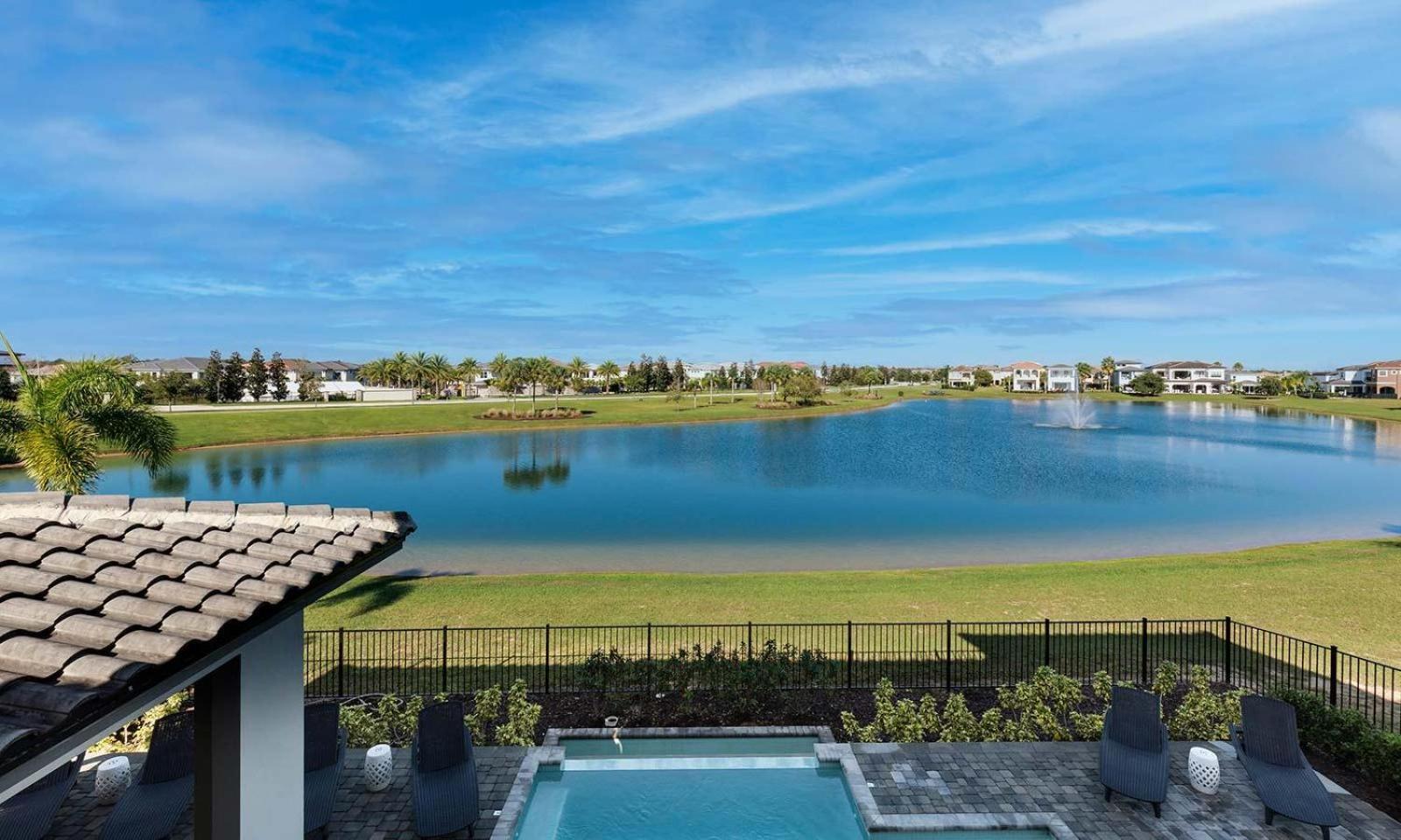 Upscale 8 Bdrm Villa With Home Theater At Reunion Kissimmee Bagian luar foto