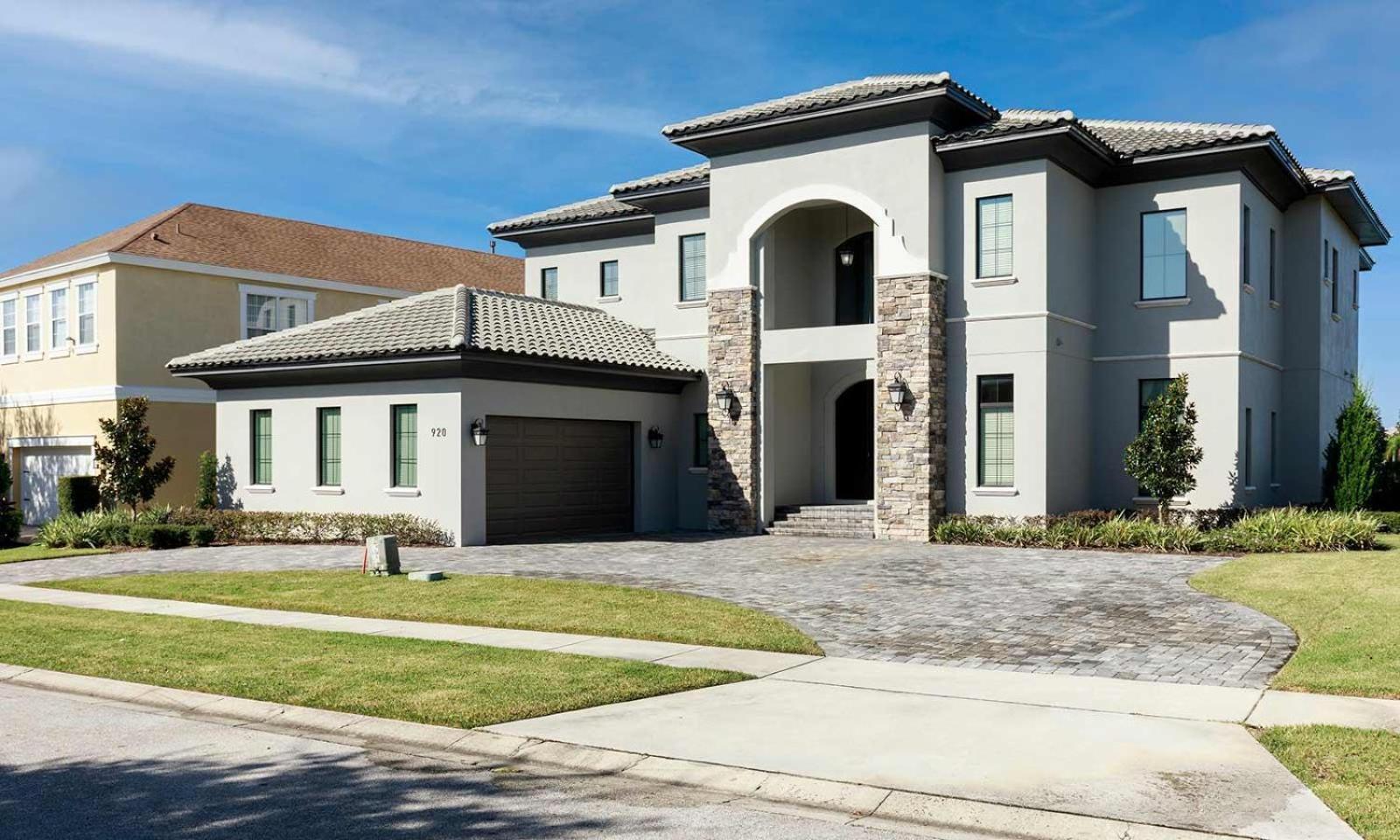 Upscale 8 Bdrm Villa With Home Theater At Reunion Kissimmee Bagian luar foto