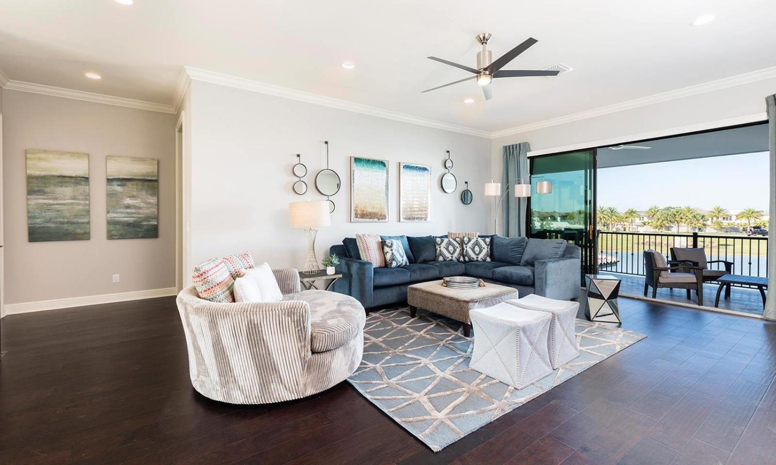 Upscale 8 Bdrm Villa With Home Theater At Reunion Kissimmee Bagian luar foto