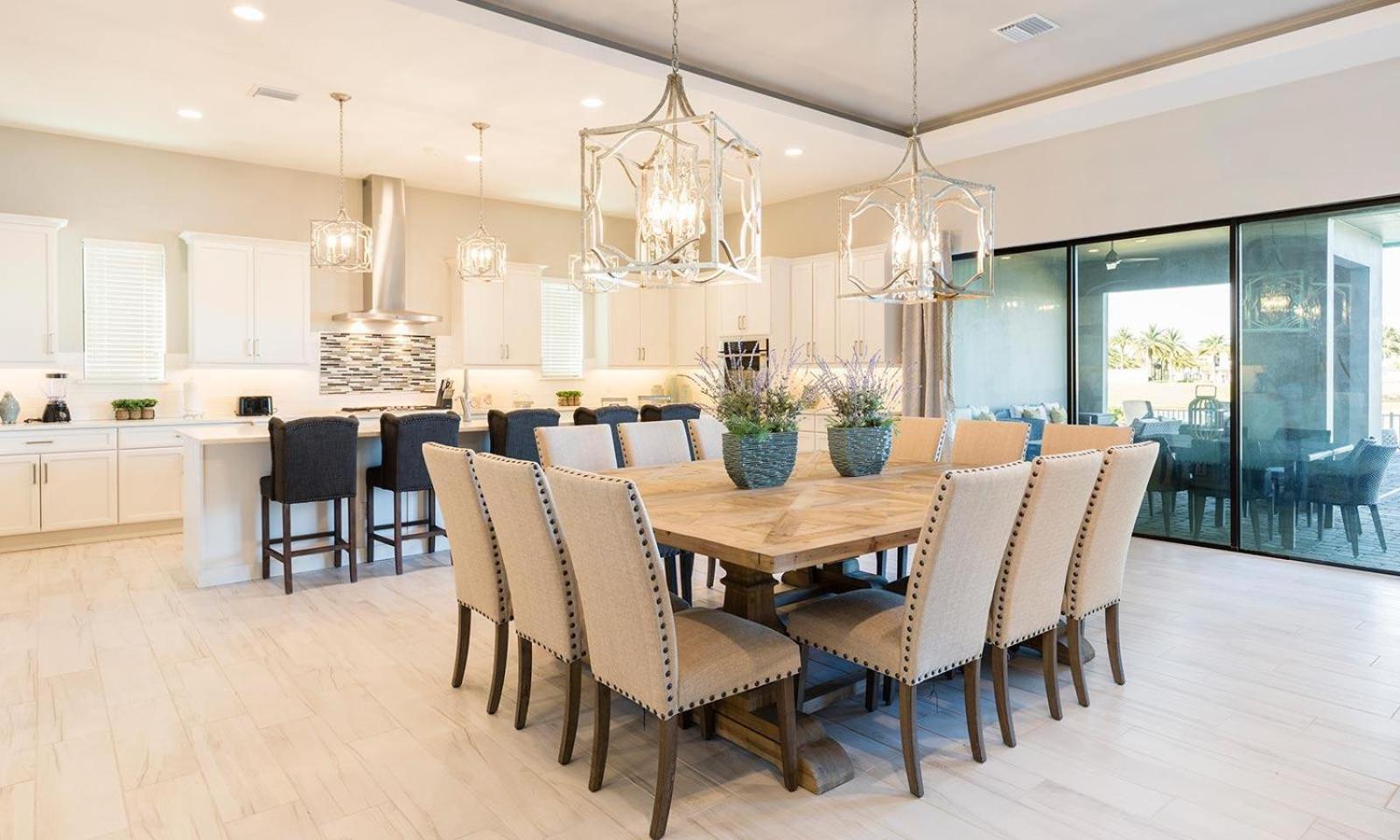 Upscale 8 Bdrm Villa With Home Theater At Reunion Kissimmee Bagian luar foto