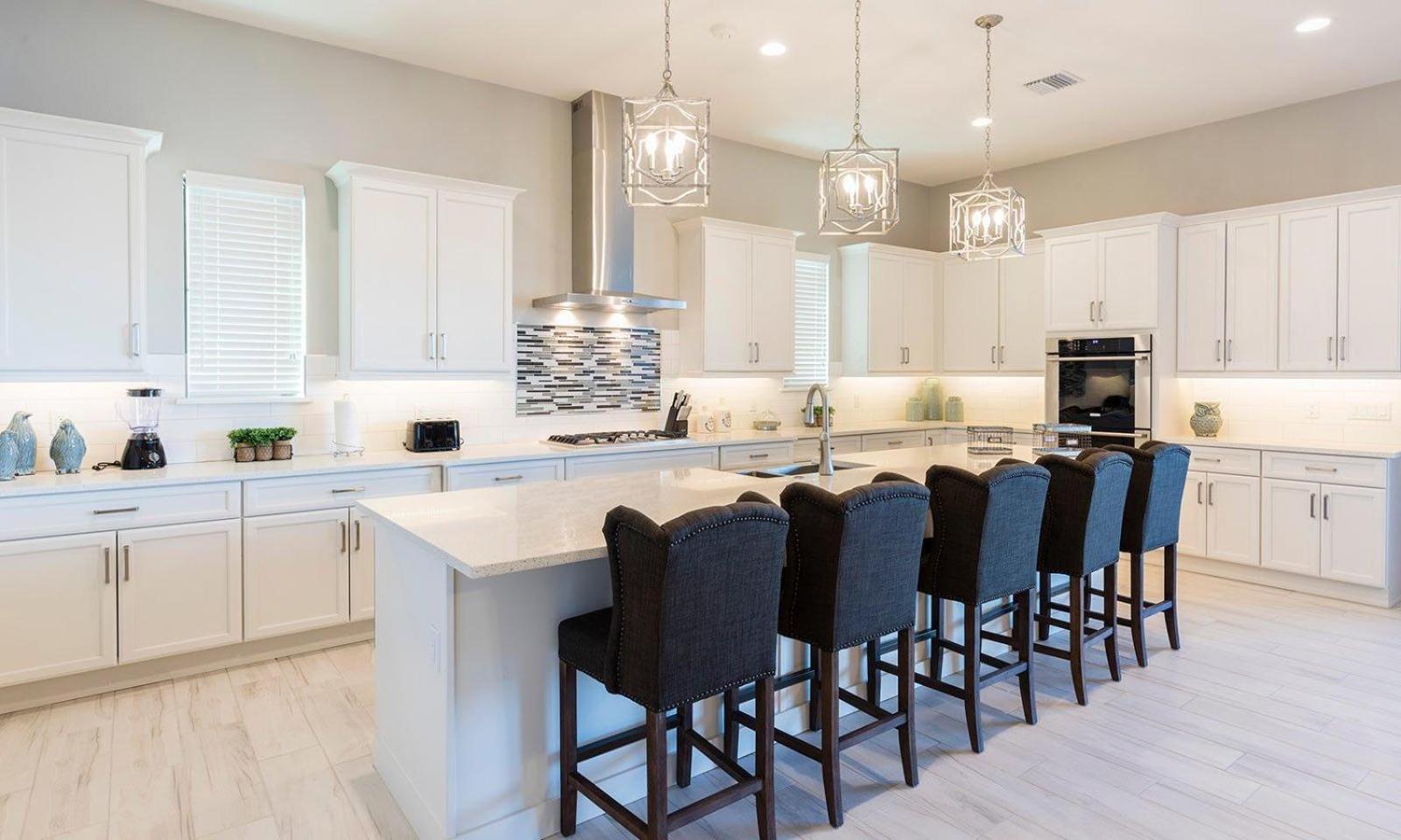 Upscale 8 Bdrm Villa With Home Theater At Reunion Kissimmee Bagian luar foto