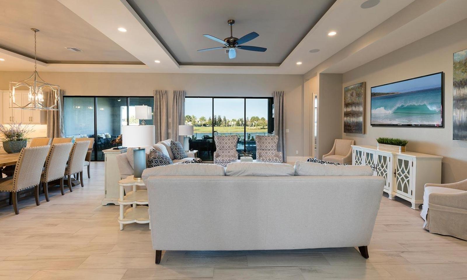 Upscale 8 Bdrm Villa With Home Theater At Reunion Kissimmee Bagian luar foto
