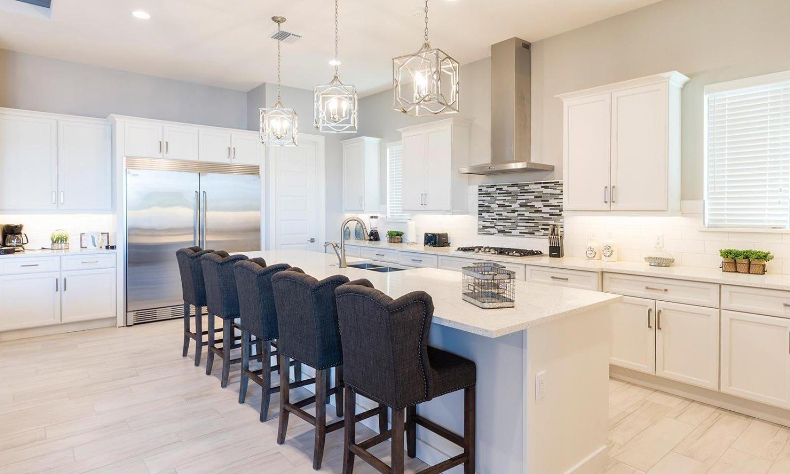 Upscale 8 Bdrm Villa With Home Theater At Reunion Kissimmee Bagian luar foto